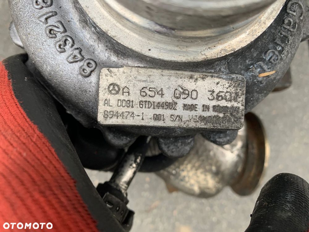TURBINA TURBOSPRĘŻARKA A6540903601 MERCEDES 2.0 CDI C-KLASA W205 CLS C257 - 7
