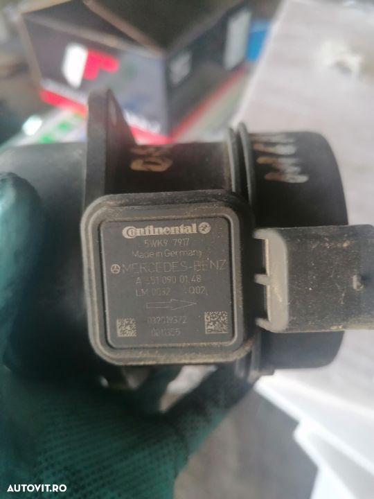 debitmetru aer mercedes  C-Class W204, E-Class W212, C207, Sprinter W906 2.2cdi Cod A6510900148