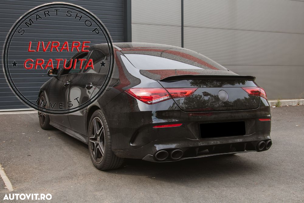 Eleron Portbagaj Mercedes CLA Coupe C118 (2019-up) Negru Lucios- livrare gratuita - 12