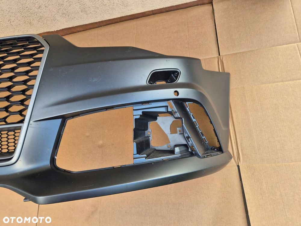 zderzak przód audi rs6 c7 lift spryski pdc oryginał - 7