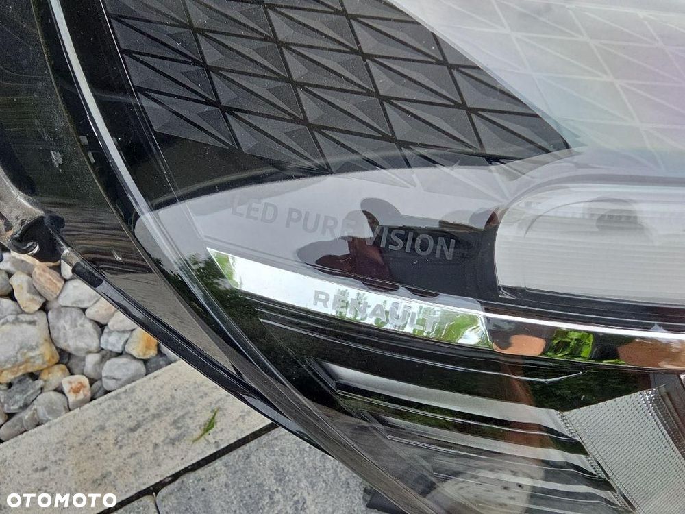 RENAULT CLIO 5 V Lampa prawa Kompletna Full Led 260107933R Długi Led Chrom - 6