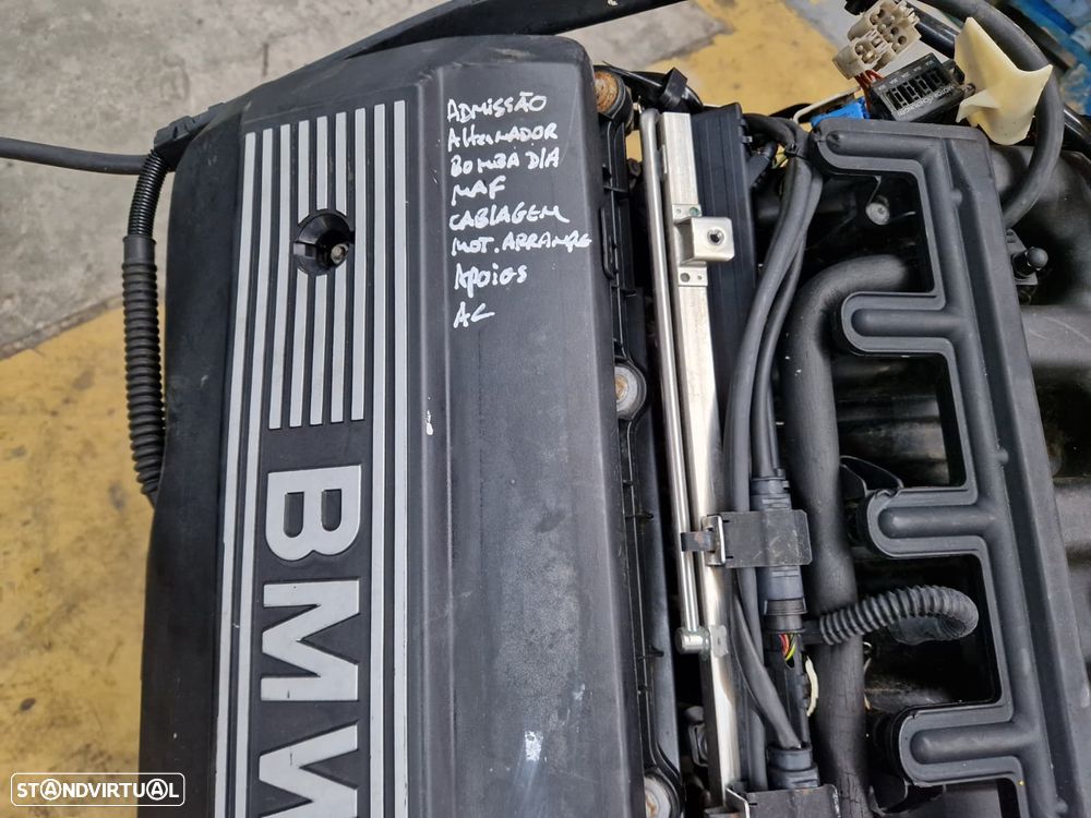 Motor usado M54B25 BMW E46 2500CC 192CV 325I E39 525I E36 Z4 - 8
