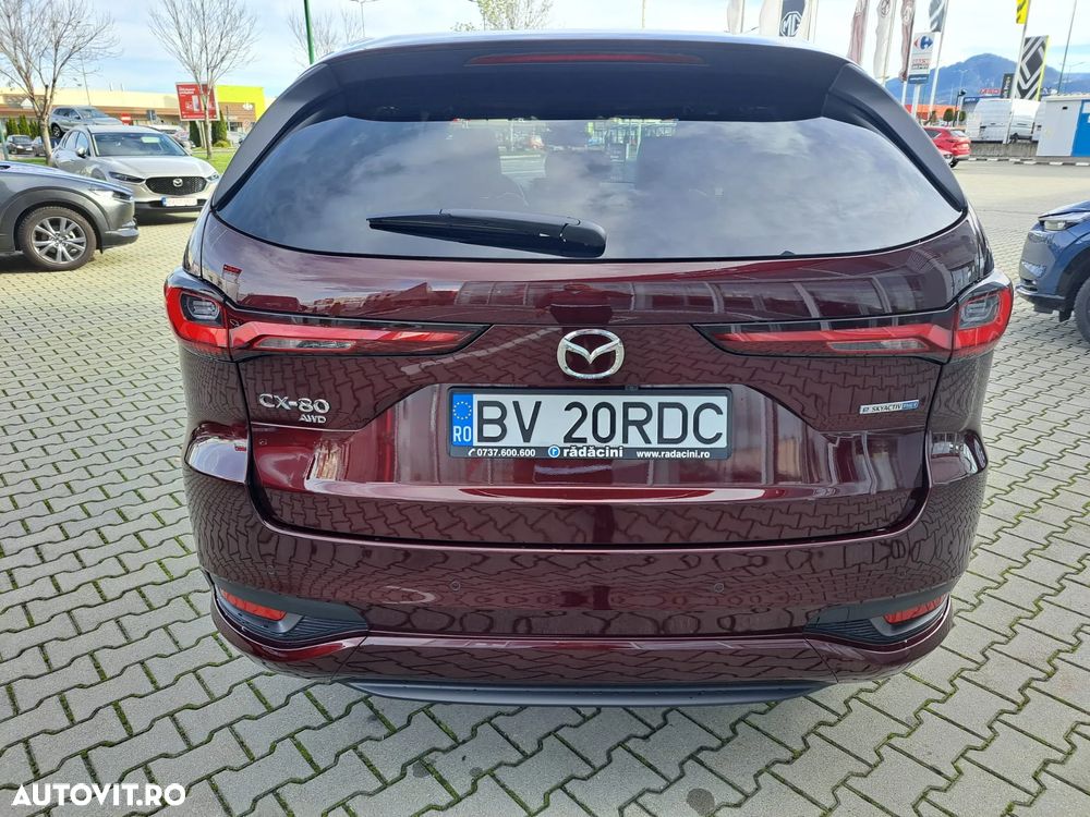Mazda CX-80 AWD PHEV Aut. HOMURA PLUS - 4