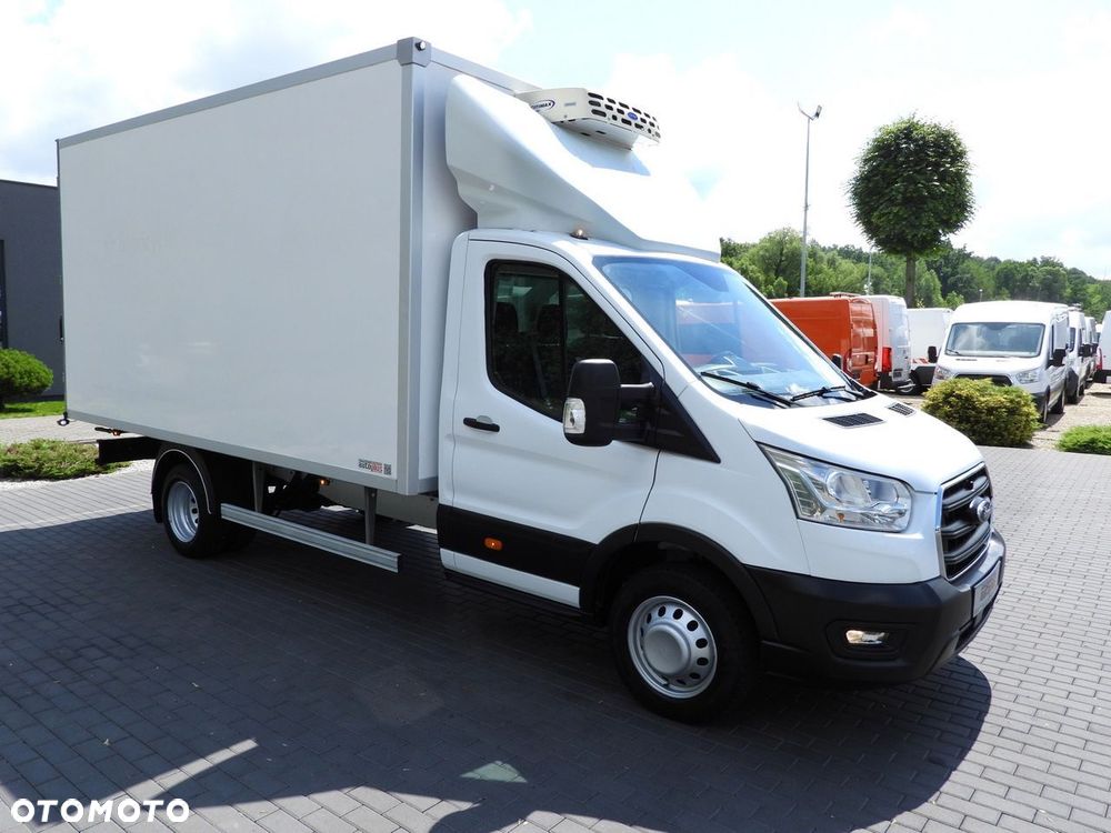 Ford TRANSIT CHŁODNIA KONTENER 0*C 8 PALET TEMPOMAT BLIŹNIACZE KOŁA KLIMATYZACJA  130KM - 5