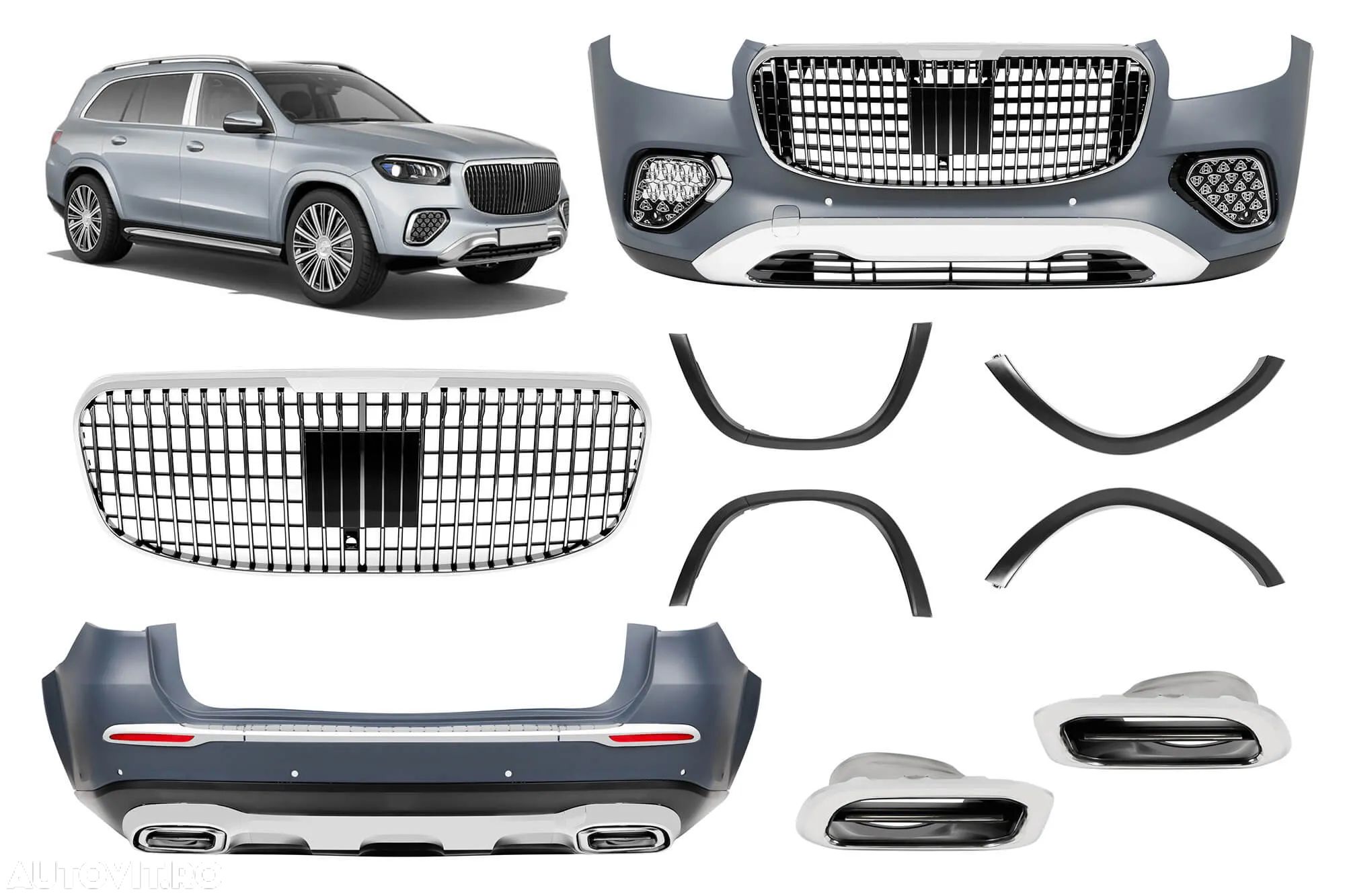 Pachet Mercedes GLS Facelift 2023-up - 1