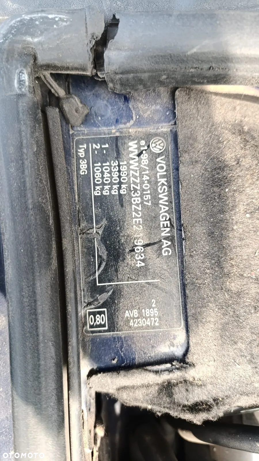 35410 volkswagen passat b5fl na części 1.9 tdi avb skrzynia EEN sprawna LA5E - 4