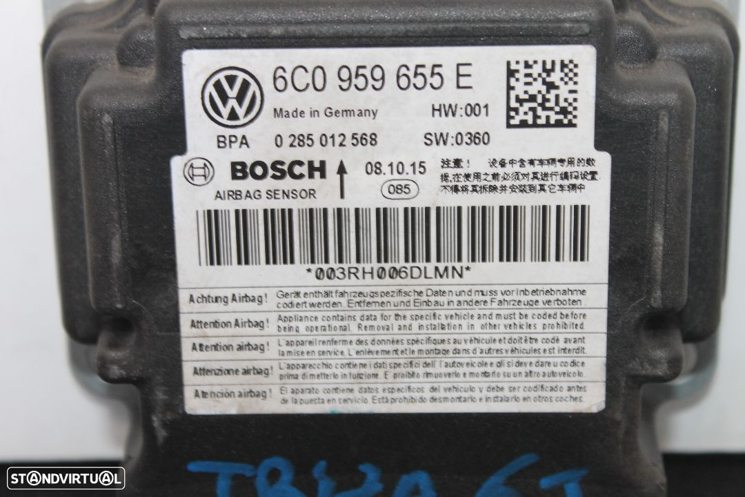 Centralina de Airbag Seat Ibiza 6J - 2
