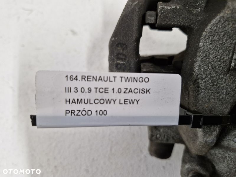 RENAULT TWINGO 3 III 1.0 B ZACISK HAMULCOWY LEWY PRZÓD PRZEDNI JARZMO - 5
