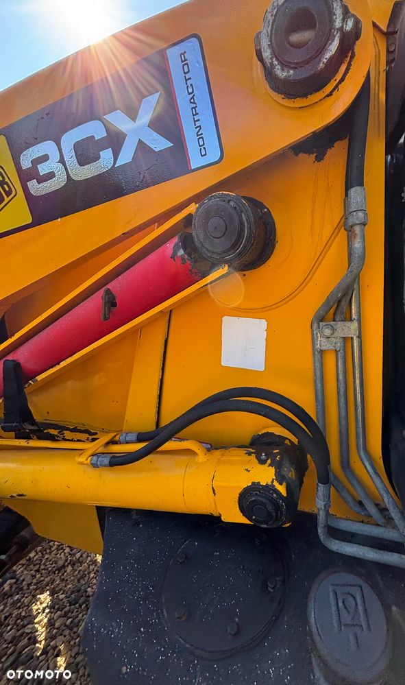 JCB 3CX CONTRACTOR 2007r koparko ładowarka 4x4  teleskop widły rekin - 16
