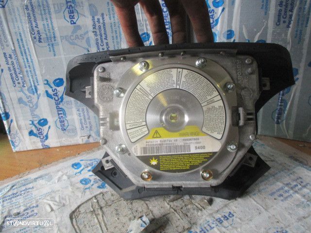 Airbag Condutor 600307800 SAAB 93 2001 SAAB 93  YS3D 2001 2.0 Turbo 150CV 5P CINZA - 2