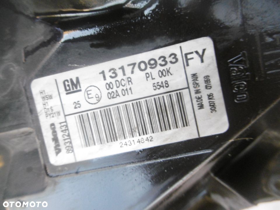 Lampa lewa OPEL VECTRA C LIFT Bi-xenon VALEO EUROPA - 4