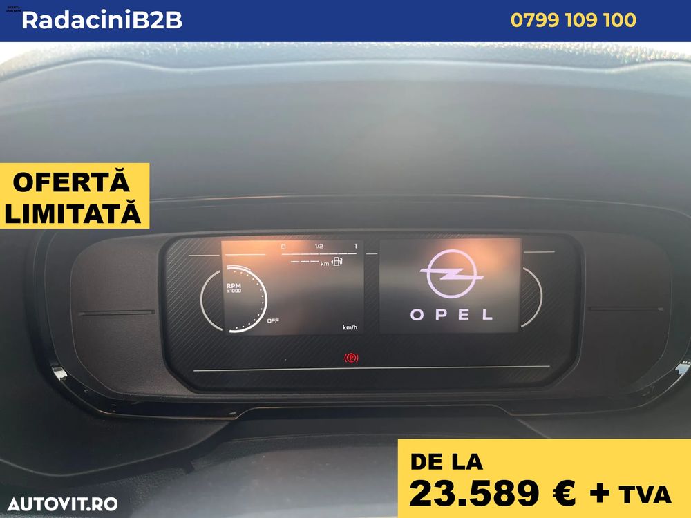 Opel Combo L1 IZOTERMA CU TEMPERATURA CONTROLATA BB04 - 16