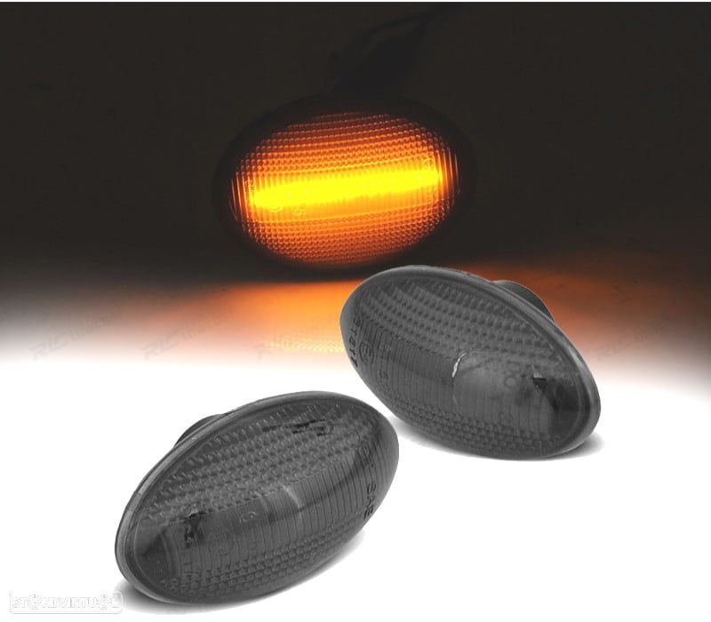 PISCAS LATERAIS MINI COOPER R56 R57 R58 R59 06-14 FUMADOS LED - 1