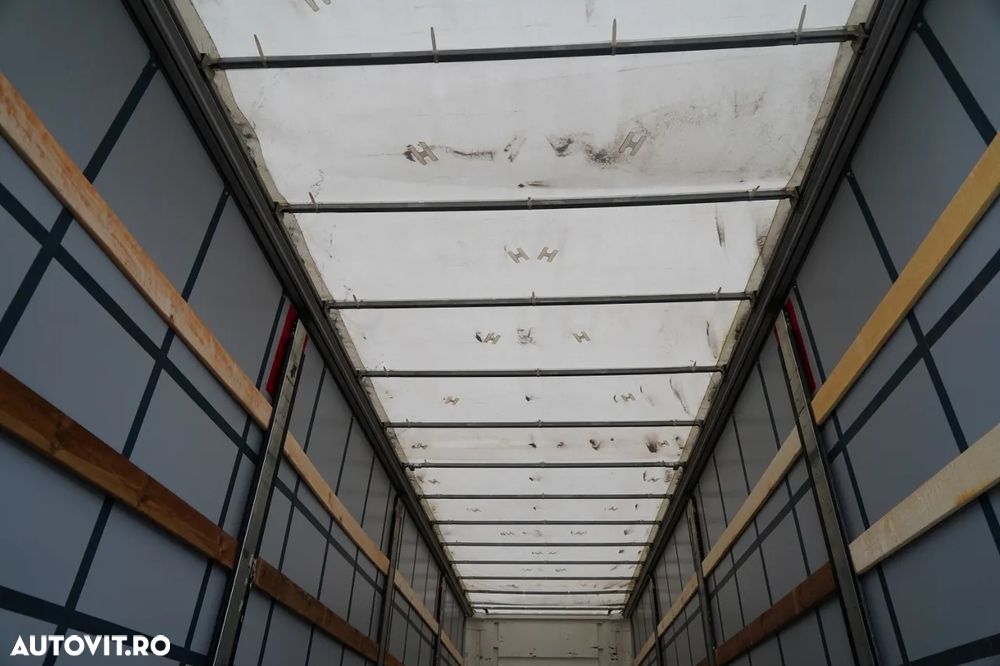 Fruehauf CITYLINER CORTINĂ / 1 AXĂ / DIRECȚIE / LUNGIME 11 M / CUREA CĂRUCIOR / PODEA REZISTENTĂ - 18