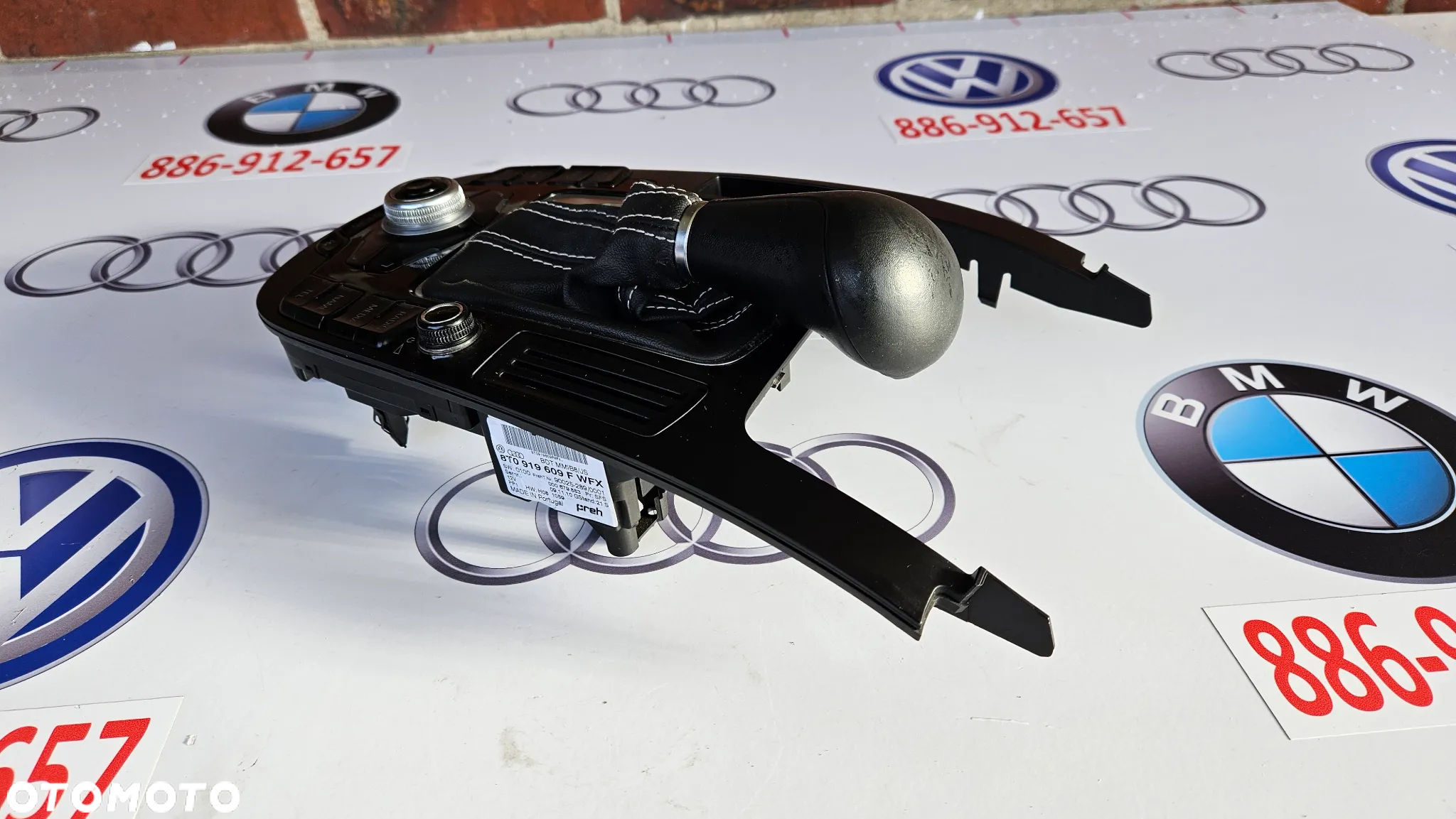 Audi A5 8T A4 B8 Panel sterownia MMI Włącznik Sterowanie  Gałka zmiany biegów 8T0919609F - 7