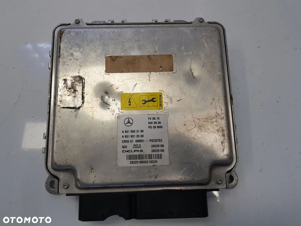 Sterownik komputer silnika ECU MERCEDES GLK W204 W207 W212 W906 SPRINTER W609 VITO VIANO 2.2CDI - 5