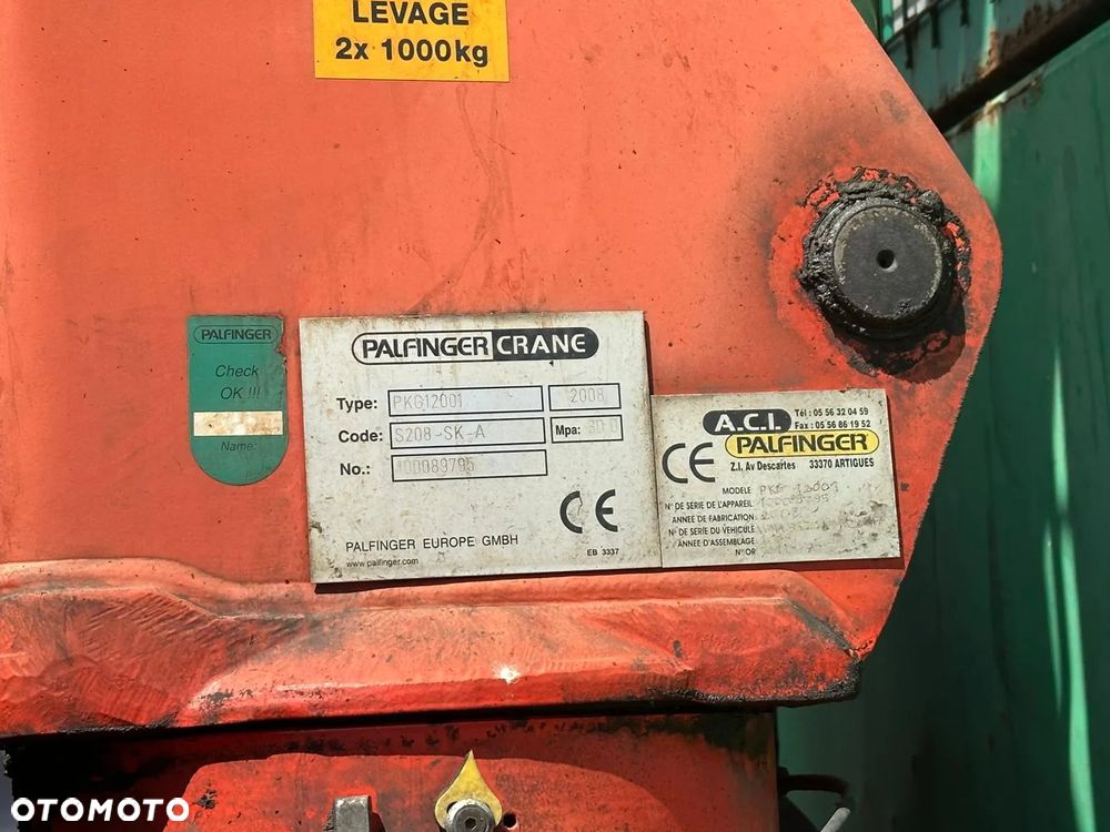 MAN TGS 18.360 Wywrotka / Żuraw Palfinger PKG12001 , 2008rok - 26