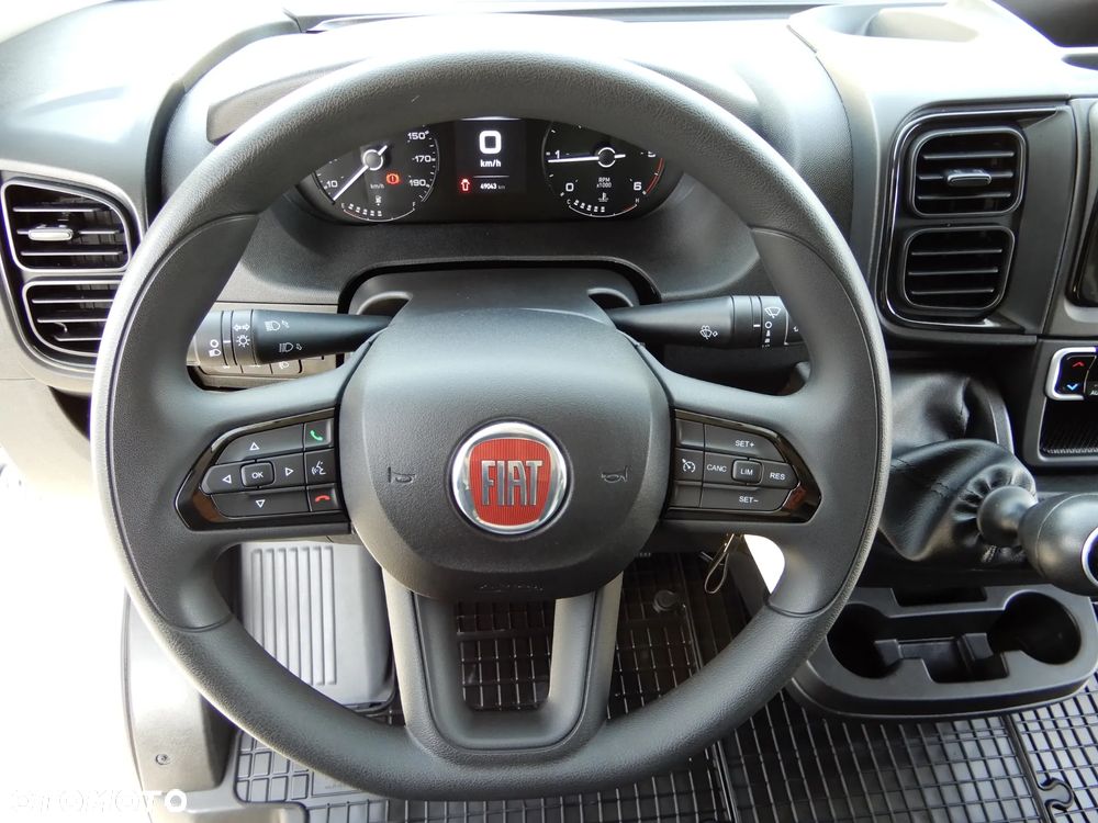 Fiat Ducato Serii 8 MAXI Wzmacniany 2.2 MultiJet3 H3-POWER 180 KM FIRANA 4.91 CM 10 E.Palet Tempomat Android Auto Carplay GWARANCJA FABRYCZNA Stan Auta JAK NOWY OKAZJA - 36