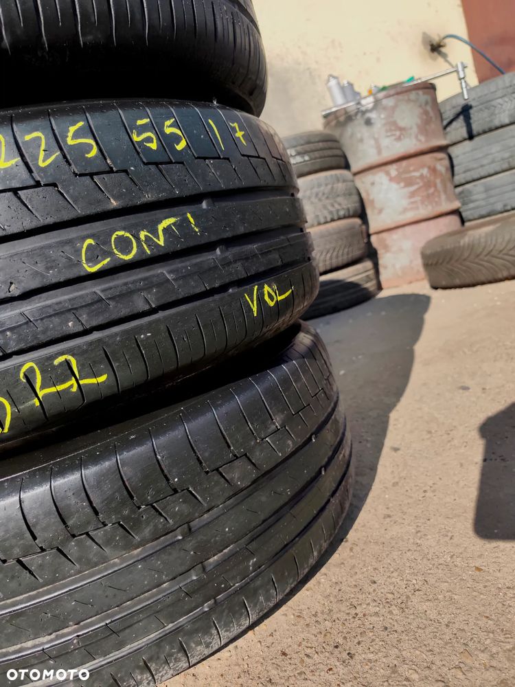 225/55R17 97W 101Y Opony Letnie Lato CONTINENTAL EcoContact 6 PremiumContact 6 5,5mm 24-22r. Legnica ALU-RAD 225/55 - 6