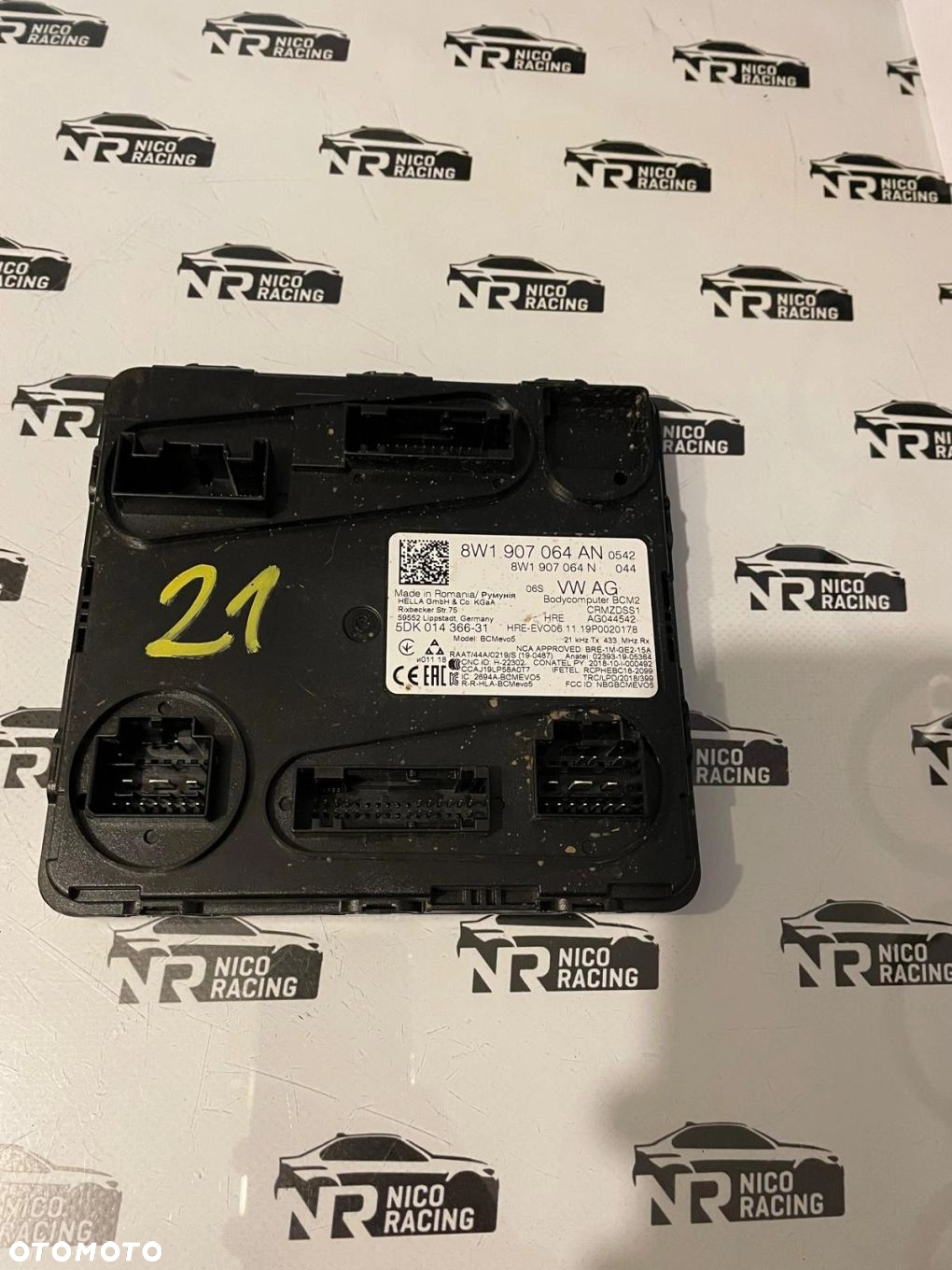 MODUŁ KOMFORTU BCM AUDI A4 B9 8W1907064AN - 3