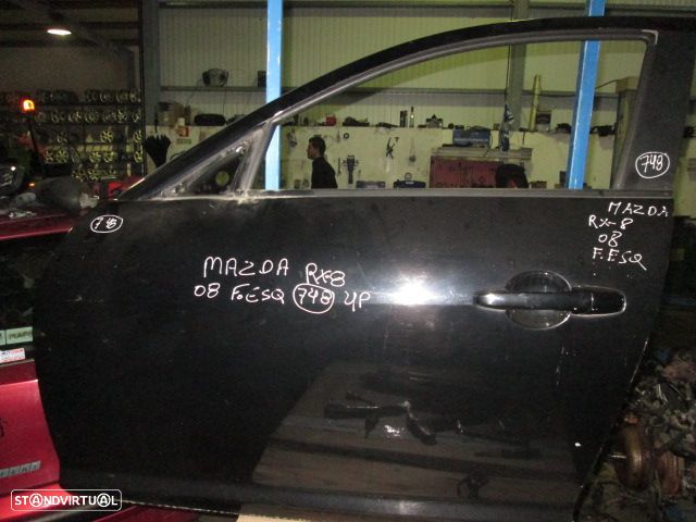 Porta REF748 MAZDA RX8 2008 4P PRETA FE - 1