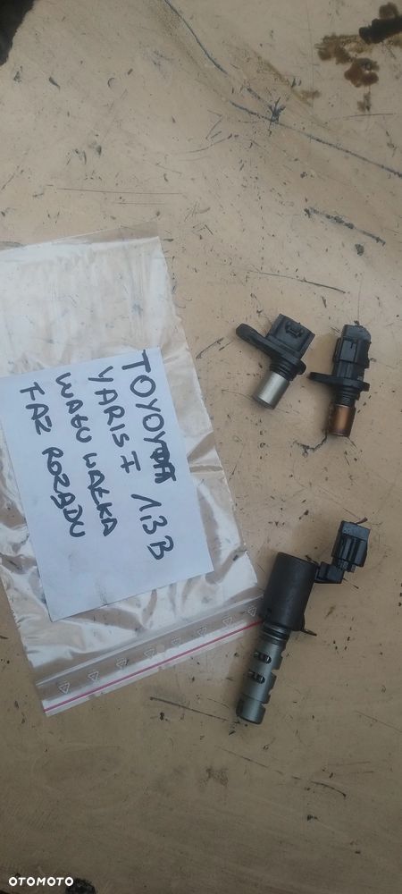 toyota yaris I 1,0 VVTI 1,3vvti czujnik wału wałka faz rozrzadu aygo yaris ii 1KR  podcisnienia mapsensor - 6