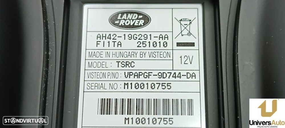 TELA/ECRÃ MULTIFUNÇÕES LAND ROVER RANGE ROVER (LM) V8 TD VOGUE - 3