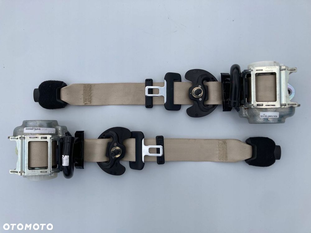 pasy bezpieczeństwa beżowe alfa romeo giulia seat belts - 1