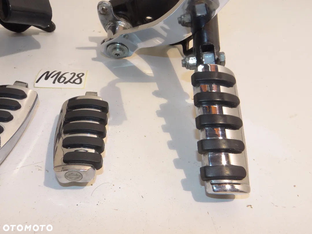 Harley Davidson Softail FXST Twin Cam podnóżki kierowicy pasażera + set mocowania + dźwignia hamulca tył N1628 - 5