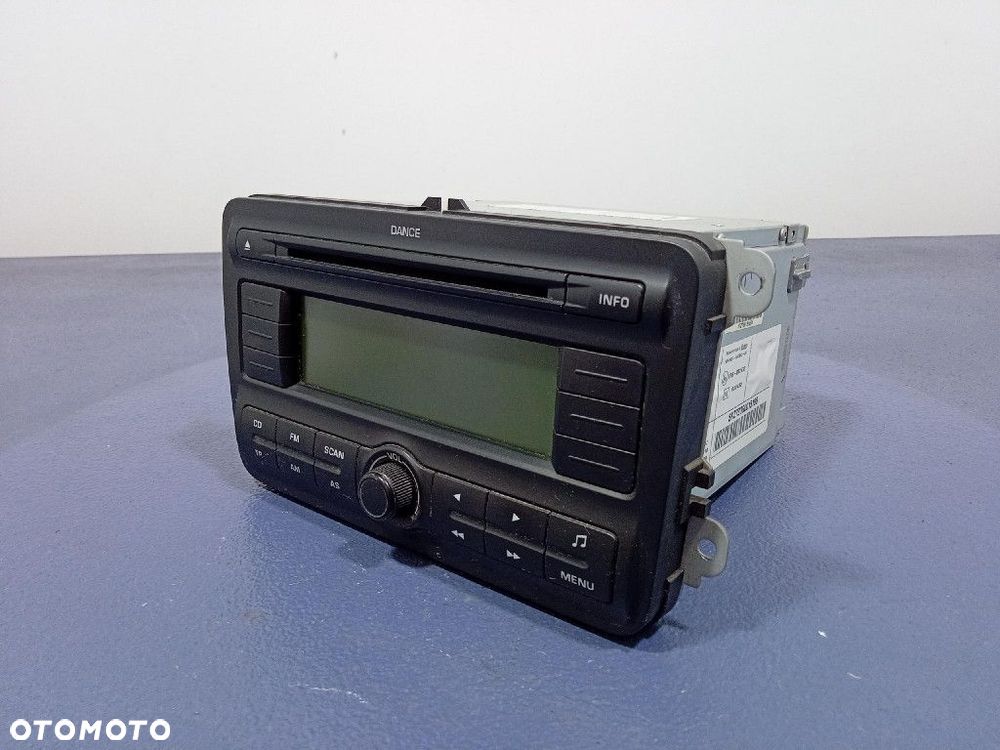 SKODA ROOMSTER FABIA II 5J RADIO CD FABRYCZNE OEM DANCE 5J0035161 - 5