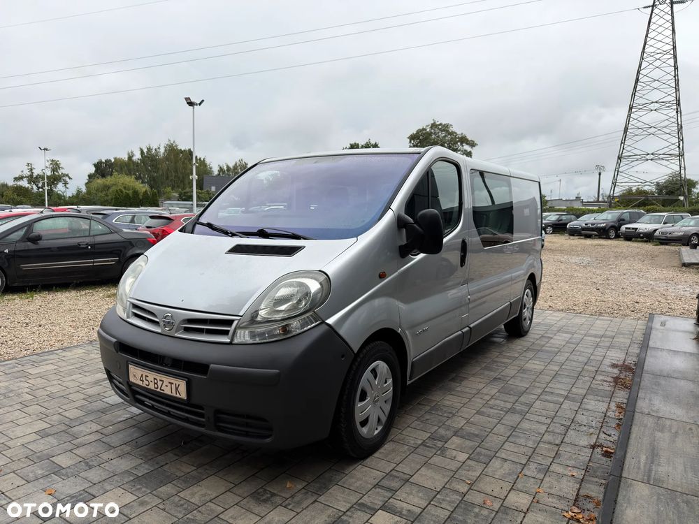 Renault Trafic 2.5 Diesel Brygadówka L2H1 Long Długi 5 Osobowy Klimatyzacja Gwarancja Kredyt - 26