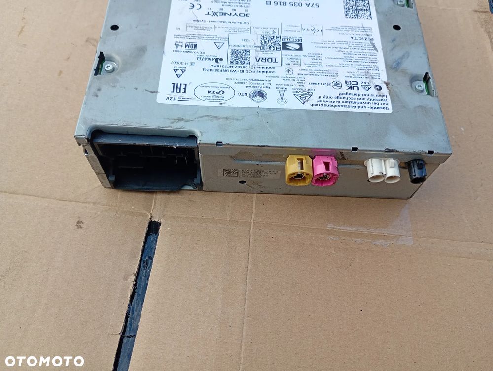 Skoda NAWIGACJA MULTIMEDIA CZYTNIK MIB3 57A035816B - 2