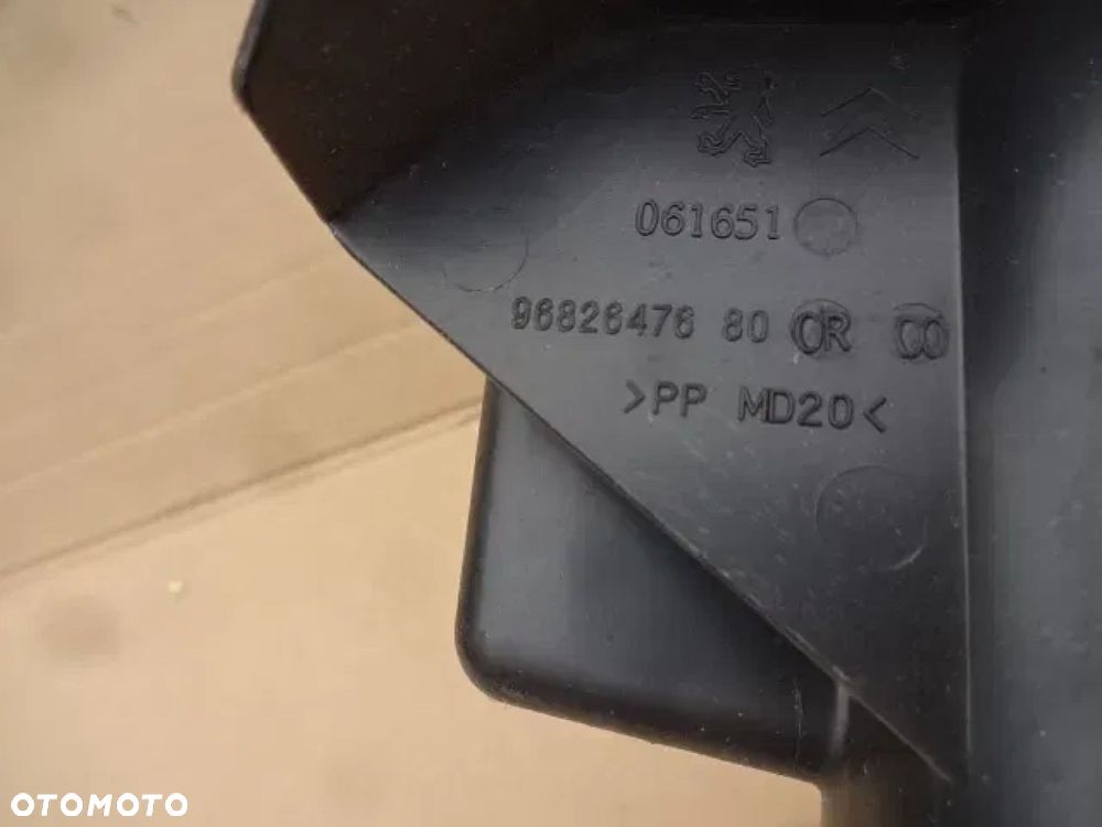 WLOT POWIETRZA CHWYT PEUGEOT 208 2008 207 REZONATOR POWIETRZA DOLOT POWIETRZA - 2