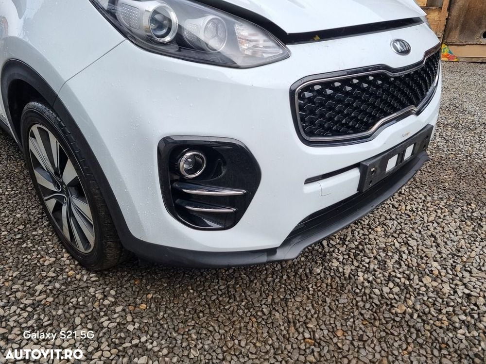 Bara fata Kia Sportage IV 2016 - 2018 CASA WHITE WD (1405) model fara spalatoare far - 2