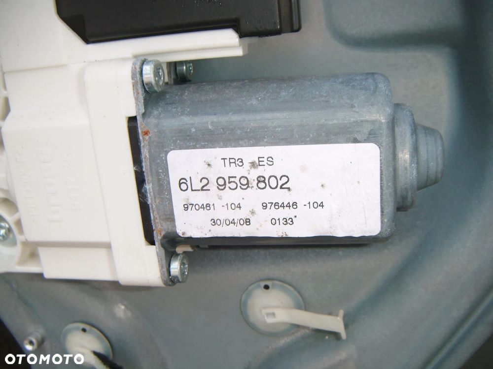 seat ibiza 3 3d mechanizm szyby lewe z silnikiem  6l2959802 - 2