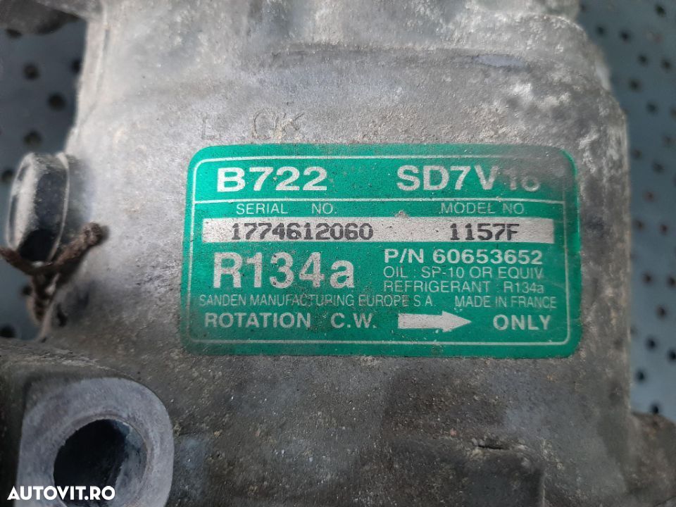 compresor clima ac 1.9 jtd   alfa romeo 147 156 sd7v16 - 2