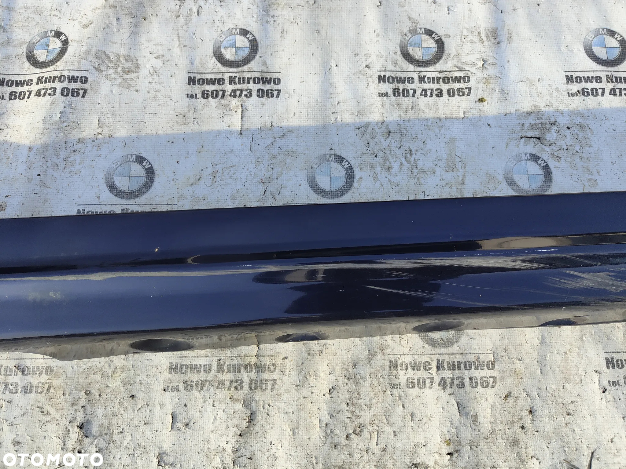 BMW E46 Sedan Kombi przed liftingiem Listwa progowa Orientblau Prawa - 3