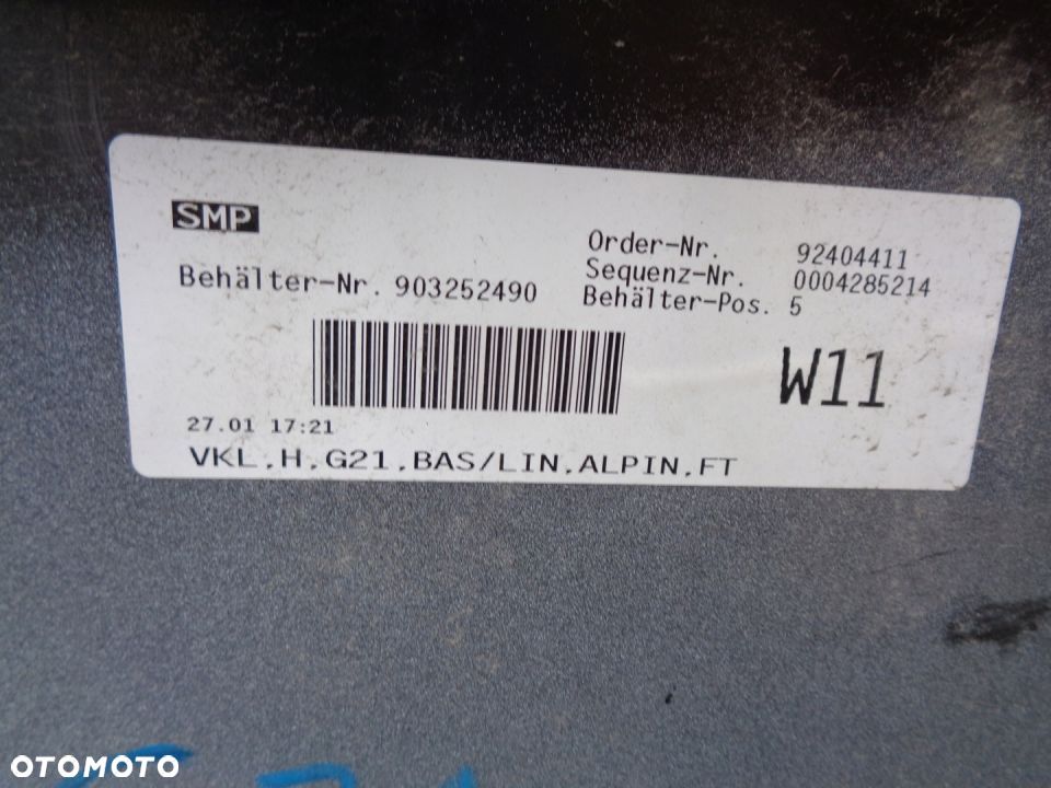 BMW 3 G21 kombi zderzak tylny 51127428002 - 9