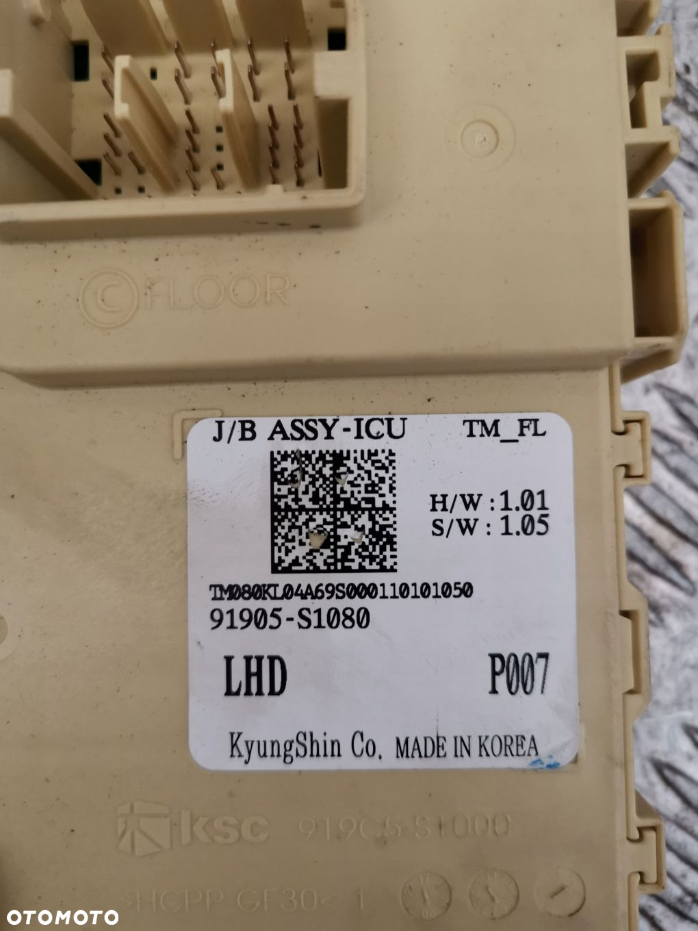 HYUNDAI SANTA FE IV LIFT SKRZYNKA BEZPIECZNIKOW BSI 91905-S1080 - 6