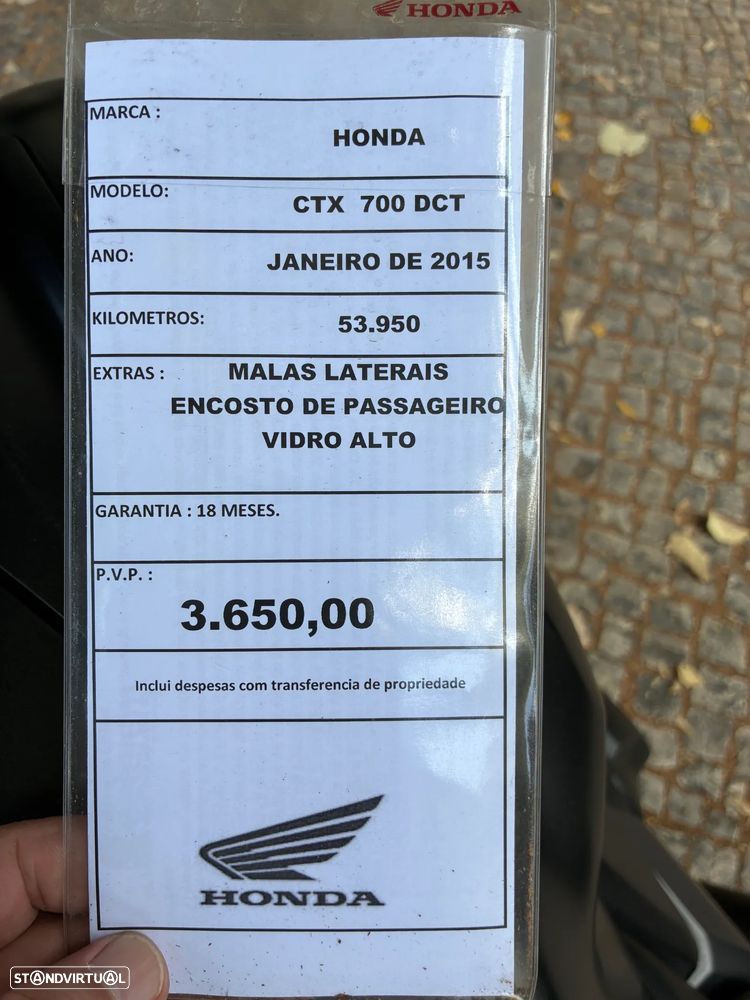 Honda CTX 700 IA - 16