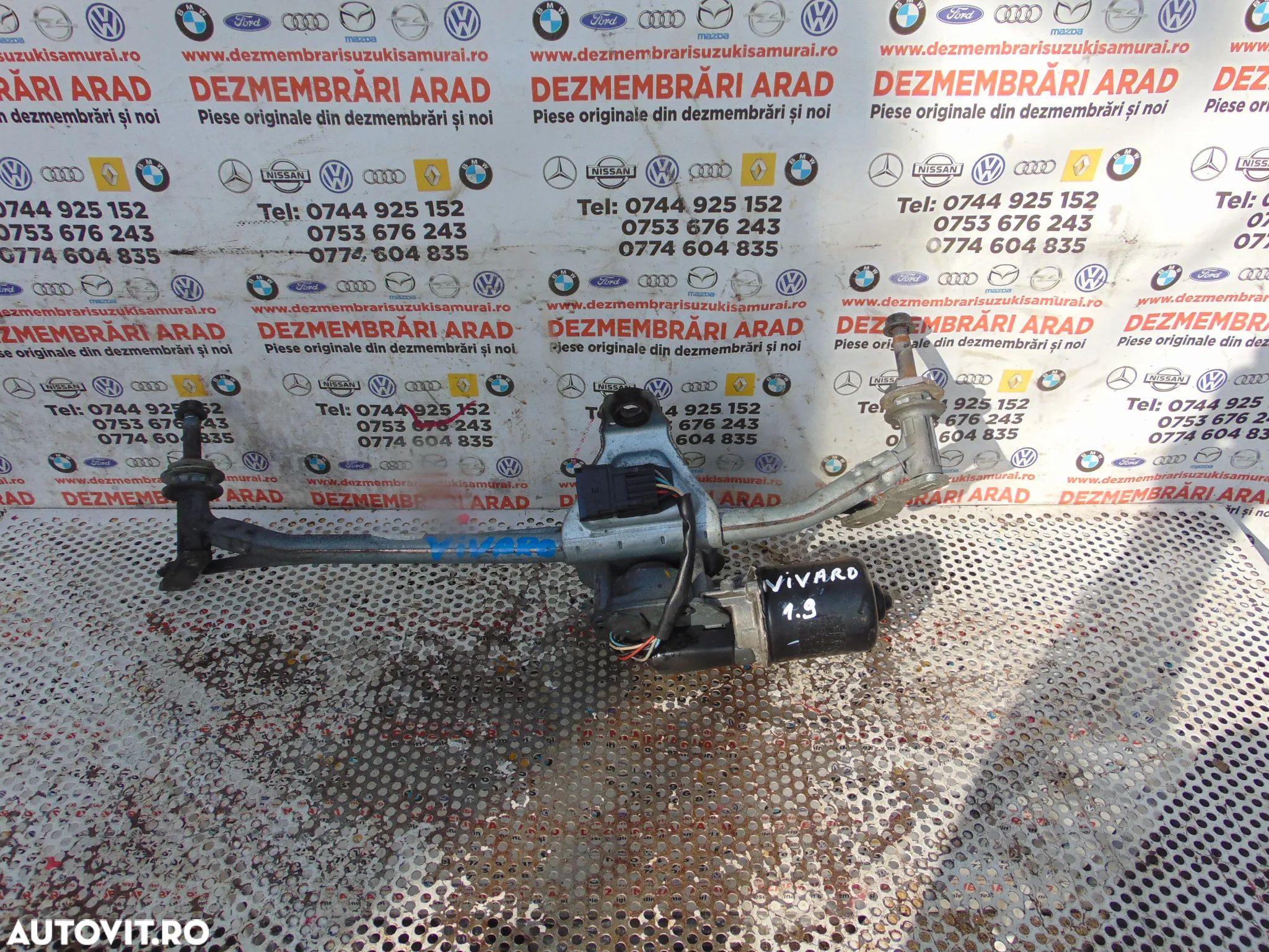 Motoras stergatoare Opel Vivaro Renault Trafic Nissan Primastar ansamb - 1