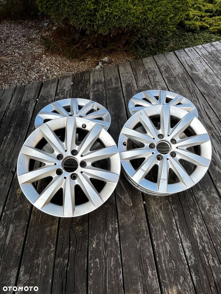 4x ALUFELGI MERCEDES A2464010202 5X112 W176 W246 KLASA A B zamienię na 17” - 5