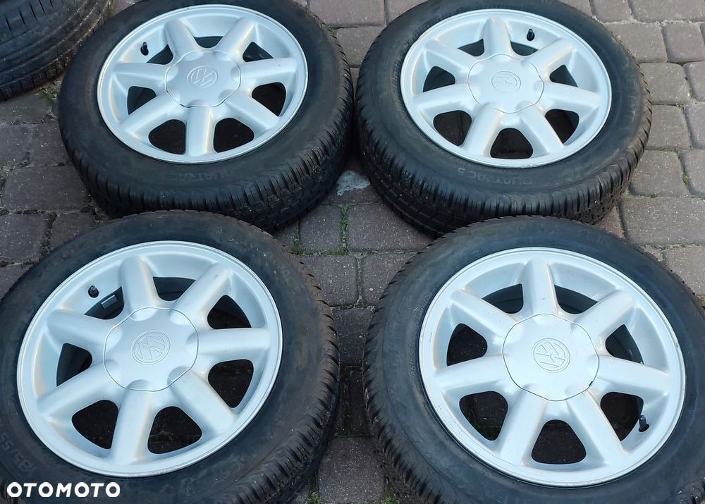 Felgi Aluminiowe Oryg. Vw Polo Golf II Golf III 14 Cali 6Jx14 Et45 4x100 - 1