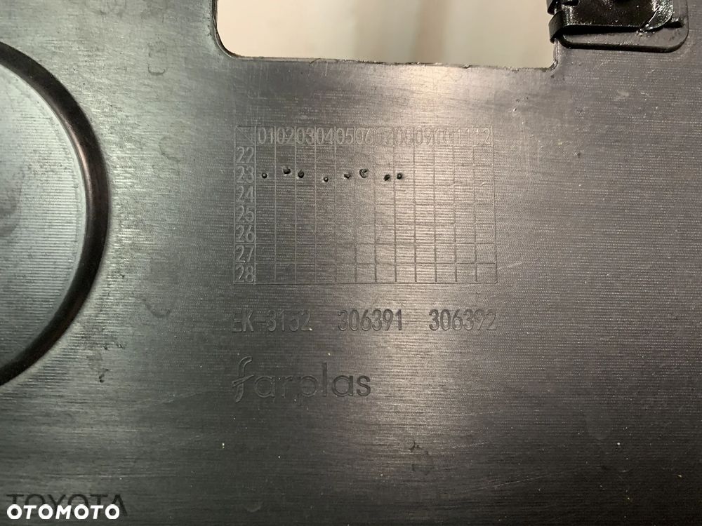 TOYOTA COROLLA E21 SEDAN LIFT 2022- ZDERZAK PRZOD PRZEDNI KRATKA ATRAPA GRILL LISTWA NAKŁADKA RAMKA NA HALOGEN - 15