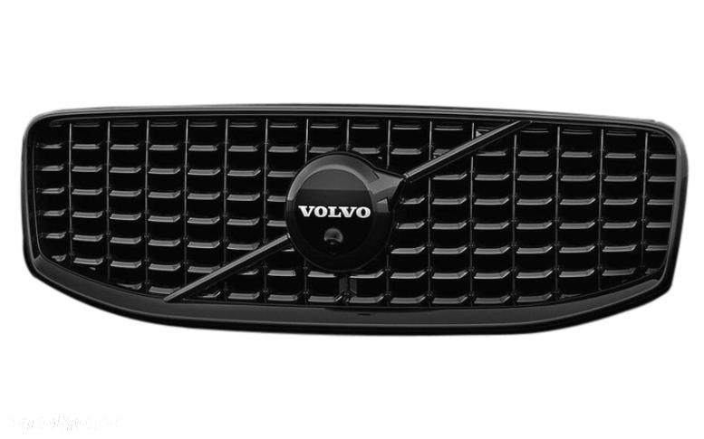 VOLVO XC60 II kratka grill atrapa chlodnicy zderzaka przod BLACK EDITION OE - 1
