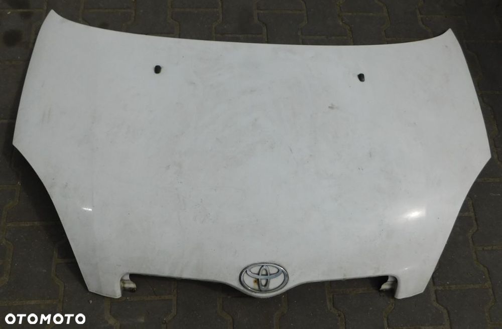 maska silnika TOYOTA YARIS I biała 98-06 - 1