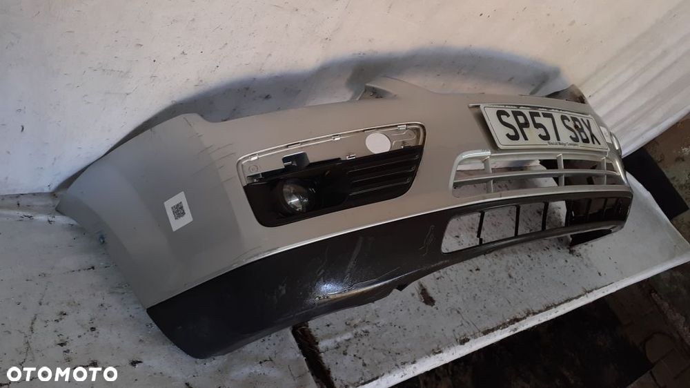 + ZDERZAK PRZÓD PRZEDNI DO FORD FOCUS MK2 II HALOGENY 03 SREBRNY - 3