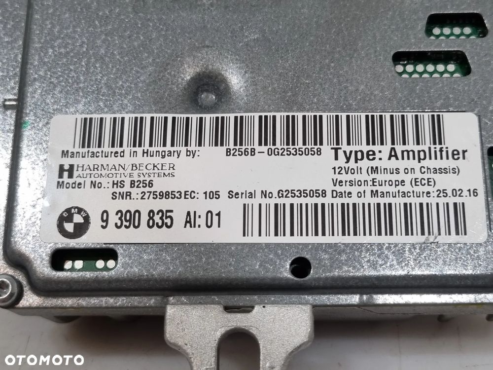 BMW X5 F15 X6 F16 STEROWNIK ACTIVE SOUND ASD 9390835 - 5