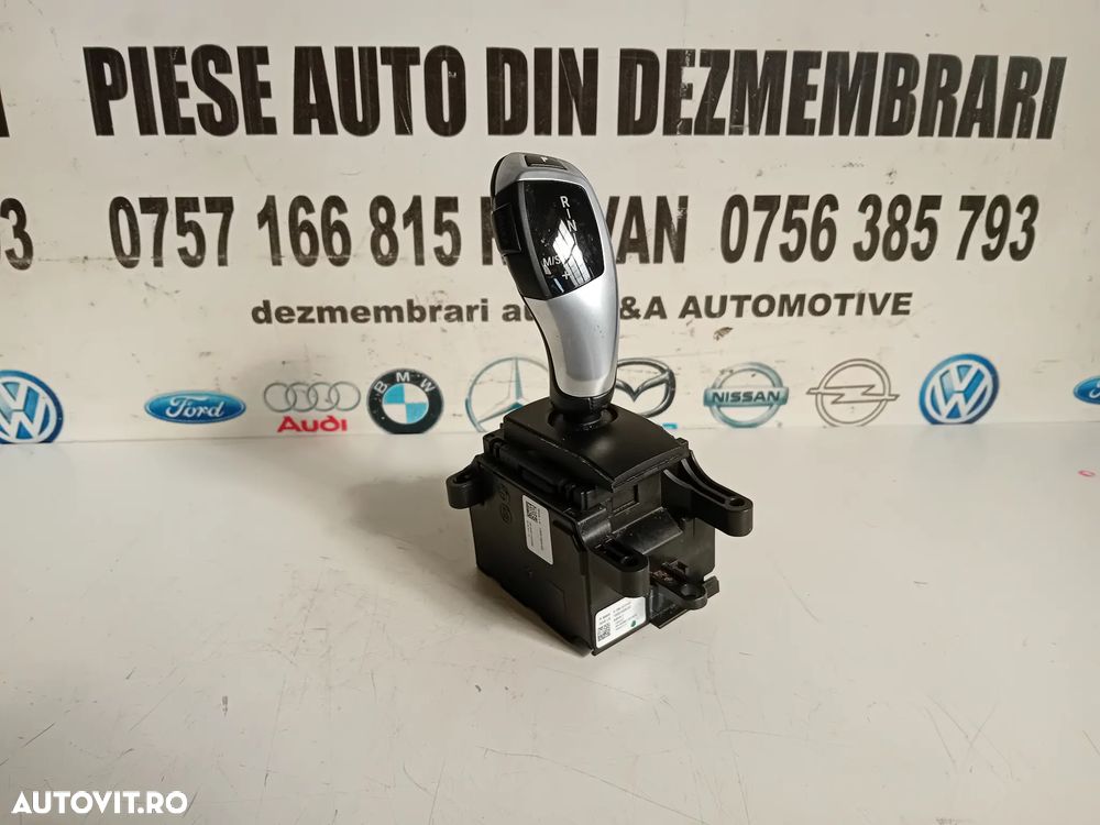 Timonerie Joystick Selector Viteze Bmw X3 X4 F25 F26 F10 f11 Cod 9260972 Volan Stanga - 3