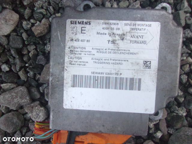 Deska Airbag Pasy Zielona 307 2.0 HDI 01r. - 2